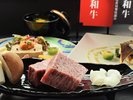 21階鉄板焼きレストラン「天燈(ランタン)」のお料理の一例です