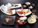 3階和食レストラン「漣(さざなみ)」のお料理の一例です