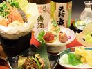 3階和食レストラン「漣(さざなみ)」のお料理の一例です