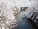 定山渓温泉街(冬)