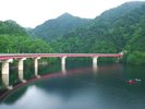 定山渓温泉街(夏)