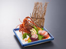 プリプリの食感!伊勢エビのお造り(イメージ)