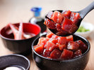 【バイキングの朝食】当館朝食の目玉!なんと漬けマグロ盛り放題!丼がおすすめ♪