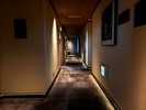客室フロアの廊下
