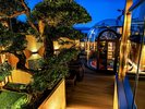 静寂に包まれる庭園