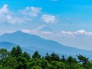 ホテル中庭からの見える風景