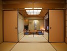 【檜風呂付】和室10畳+6畳】ゆったり寛げる和室※眺望は開けておりません