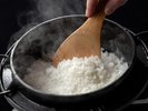 朝食一例 炊き立ての佐賀米
