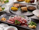贅沢肉会席熊本県産特上霜降り馬刺し