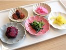 【朝食ビュッフェ】+5種お漬物+(イメージ)