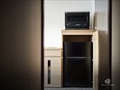 冷凍庫つき冷蔵庫&電子レンジ※スーペリアツイン・デラックスツイン・ロイヤルツイン常設