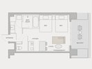 スタンダードツイン 間取り図