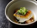 魚料理一例 仕入れ及び季節によって替わります。