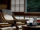最上階スイートルーム、布団タイプのお部屋。