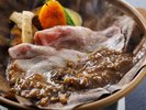 【季節の会席(2026秋)】みっかび三元豚朴葉味噌焼き