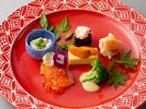 夕食コース(一例)
