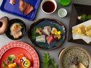 夕食コース(一例)