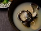 【〆のお食事】鼈甲蜆の味噌汁<星祭月の献立一例>
