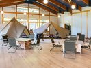 沼尻高原ロッジの隣にある“cafe&activity nowhere”トレッキング、キャンプ、EMTBなどアクティビティ受付