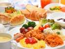 Dining『海つ路』 朝食バイキングの一例(皿盛)洋食メニューも豊富!