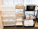 各階EV前 貸し出し枕 電子レンジ
