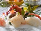 料理長スペシャルおしのぎ(一例)