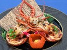 別注料理 伊勢海老鬼柄焼き(イメージ)