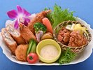 別注料理 ミックスフライ(唐揚げ エビフライ入)(イメージ)