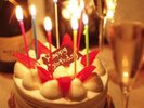 2�l�̓��ʂȋL�O���̂��j���̓P�[�L�ƃV�����p���Łc