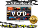 有料ビデオ放送が見放題♪