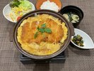 【夕食付プラン】熱々!カツ煮膳