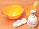 【貸出備品)ベビー用品)】赤ちゃん用のおふろセット