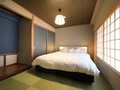 【キングベッドルーム】当館唯一のキングベッドを備えたお部屋。