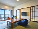 【禁煙】西館プレミアムルーム ジャパニーズリゾート「半露天風呂付き」
