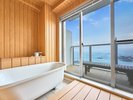 【禁煙】西館プレミアムルーム ジャパニーズ「半露天風呂付き客室」