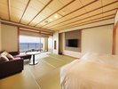 【展望ジャグジー付き】和洋室ツイン/50u(一例)