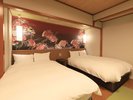 【露天風呂&展望ジャグジー付き】和洋室ツイン/70u(一例)