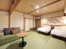 【露天風呂&展望ジャグジー付き】和洋室ツイン/50u(一例)