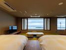 【展望ジャグジー付き】和洋室ツイン/60u(一例)