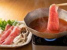 素材の持ち味を引き立てる、上品なしゃぶしゃぶ。(一例)