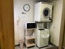 【サービス】コインランドリーで長期滞在でも安心♪(有料)