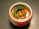 鰻茶碗蒸し べっ甲餡掛け