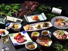 和洋折衷料理コース一例(厳選上州和牛メイン)