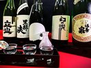 富山の地酒3種飲み比べ付