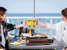 【夏季限定屋上BBQ】営業時間は17:00〜21:00まで