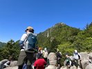 御在所岳登山、中道の展望所