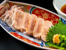 【夕食一例】柔らかい程よい弾力をもち、旨味に優れています。*写真はイメージです