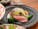 【夕食一例】土地の旬を味わう、季節の一皿