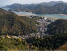 城崎ロープウェイ山頂からの街並み