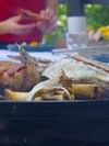 BBQ食材プランのお肉や海鮮